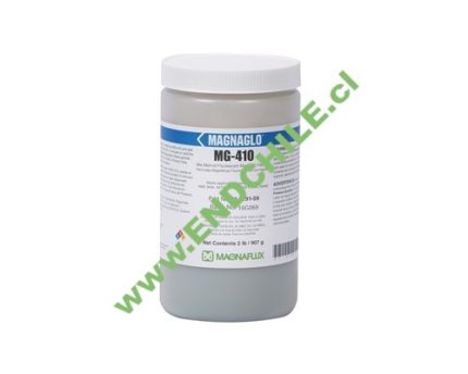 PARTICULAS MAGNETICAS HUMEDAS FLUORESCENTES - MG-410 -FRASCO  2 Lb PARA MEZCLAR CON AGUA Y ACONDICIONADOR DE AGUA WA 2B O CARRIER II MAGNAFLUX