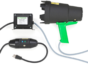 LUZ NEGRA ZB-100F ENFRIADA POR VENTILADOR 115V/60Hz/1pH