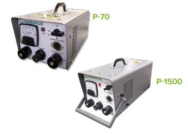 EQUIPO PORTATIL DE MAGNETIZACION SERIE P - CORRIENTE AC / DC - FUNCION DE DESMAGNETIZACION ALIMENTACION 220 VAC - SALIDA 750  o 1500 AMP AJUSTABLE