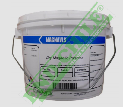 MAGNAVIS NEGRO#3A FRASCO 10 lb MAGNAFLUX